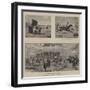 Coursing at Stonehenge-William Small-Framed Giclee Print