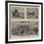 Coursing at Stonehenge-William Small-Framed Giclee Print