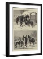 Coursing in Poland-Juliusz Fortunat Kossak-Framed Giclee Print