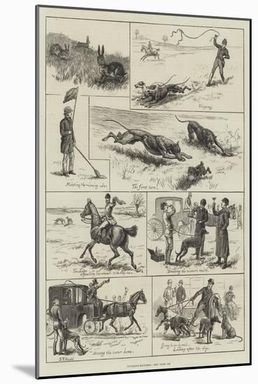 Coursing-Matches-S.t. Dadd-Mounted Giclee Print