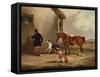 Coursing Returning-Samuel Henry Alken-Framed Stretched Canvas