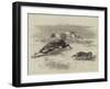 Coursing, the First Turn-null-Framed Giclee Print