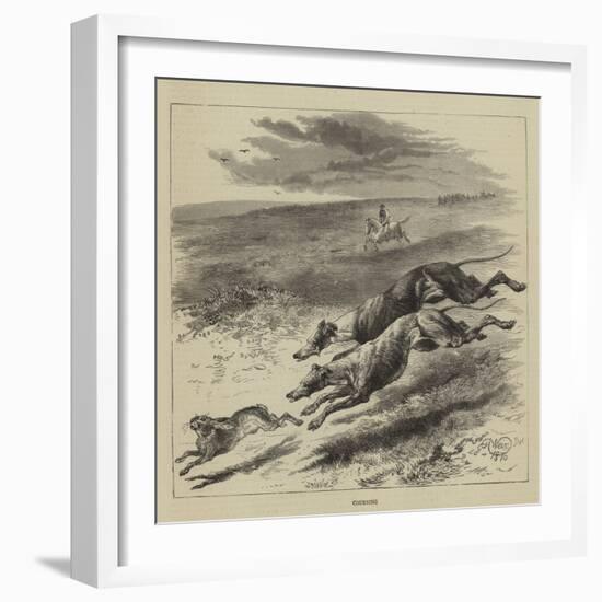 Coursing-Harrison William Weir-Framed Giclee Print
