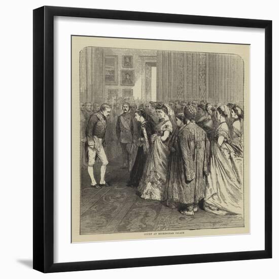 Court at Buckingham Palace-Godefroy Durand-Framed Giclee Print