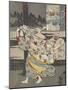 Court Attendant, Suo, C. 1843-Utagawa Kuniyoshi-Mounted Giclee Print