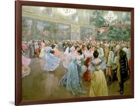 Court Ball at the Hofburg, 1900-Wilhelm Gause-Framed Giclee Print