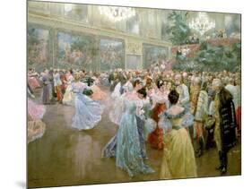 Court Ball at the Hofburg, 1900-Wilhelm Gause-Mounted Giclee Print