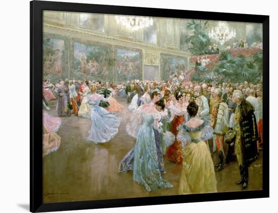 Court Ball at the Hofburg, 1900-Wilhelm Gause-Framed Giclee Print