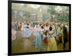 Court Ball at the Hofburg, 1900-Wilhelm Gause-Framed Giclee Print