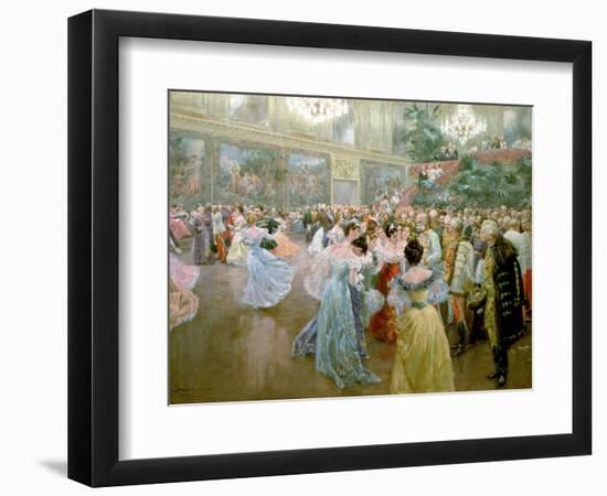 Court Ball at the Hofburg, 1900-Wilhelm Gause-Framed Premium Giclee Print