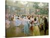 Court Ball at the Hofburg, 1900-Wilhelm Gause-Stretched Canvas