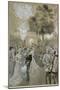 Court ball at the Vienna " Hofburg", the town palace of the Emperors of Austria-Hungary.-Wilhelm Gause-Mounted Giclee Print