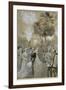 Court ball at the Vienna " Hofburg", the town palace of the Emperors of Austria-Hungary.-Wilhelm Gause-Framed Giclee Print