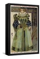 Court Dress, 1556-null-Framed Stretched Canvas