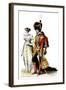 Court Dress at the Time of the French First Empire, 1807-null-Framed Giclee Print