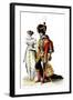 Court Dress at the Time of the French First Empire, 1807-null-Framed Giclee Print