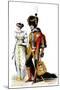 Court Dress at the Time of the French First Empire, 1807-null-Mounted Giclee Print