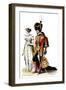 Court Dress at the Time of the French First Empire, 1807-null-Framed Giclee Print