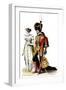 Court Dress at the Time of the French First Empire, 1807-null-Framed Giclee Print