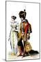 Court Dress at the Time of the French First Empire, 1807-null-Mounted Giclee Print