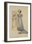 Court Dress, Fashion Plate from Ackermann's Repository of Arts (Coloured Engraving)-English-Framed Giclee Print