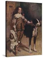 Court Dwarf Don Antonio El Ingles, (1640-1645), 1903-Diego Velazquez-Stretched Canvas