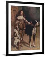 Court Dwarf Don Antonio El Ingles, (1640-1645), 1903-Diego Velazquez-Framed Giclee Print