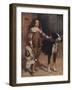 Court Dwarf Don Antonio El Ingles, (1640-1645), 1903-Diego Velazquez-Framed Giclee Print