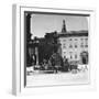 Court Fountain and Residence, Salzburg, Austria, C1900s-Wurthle & Sons-Framed Photographic Print