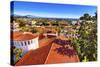 Court House Buildings, Santa Barbara, California-William Perry-Stretched Canvas