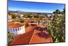 Court House Buildings, Santa Barbara, California-William Perry-Mounted Photographic Print