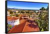 Court House Buildings, Santa Barbara, California-William Perry-Framed Stretched Canvas