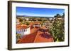 Court House Buildings, Santa Barbara, California-William Perry-Framed Photographic Print