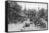 Court House Square, Lexington, Kentucky-null-Framed Stretched Canvas