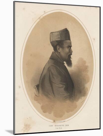 Court Interpreter Shin, 1855-Eliphalet Brown-Mounted Giclee Print