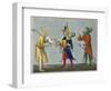 Court Jesters of the 14th Century-Joseph Strutt-Framed Photographic Print