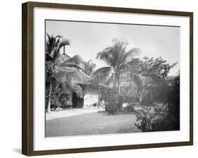 Court of a Cuban School, Santiago De Cuba-null-Framed Photo