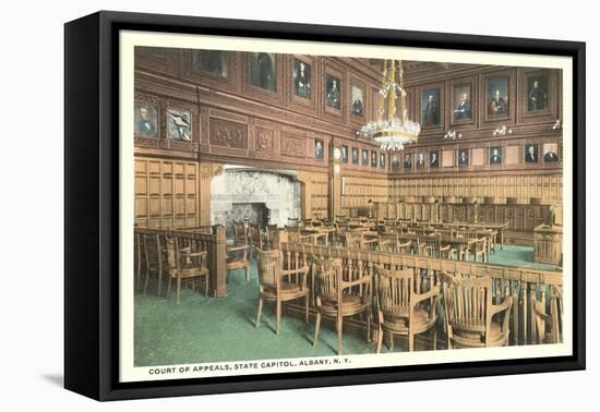 Court of Appeals, Albany-null-Framed Stretched Canvas