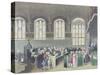 Court of Chancery, Lincoln's Inn Hall, Engraved by Constantine Stadler (Fl.1780-1812), 1808-T. Rowlandson-Stretched Canvas