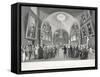 Court of Common Council-Thomas Hosmer Shepherd-Framed Stretched Canvas