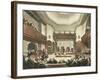 Court of Common Pleas, Westminster Hall, from The Microcosm of London, Engraved by J. C. Stadler-Thomas Rowlandson-Framed Giclee Print