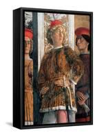 Court of Gonzaga-Andrea Mantegna-Framed Stretched Canvas