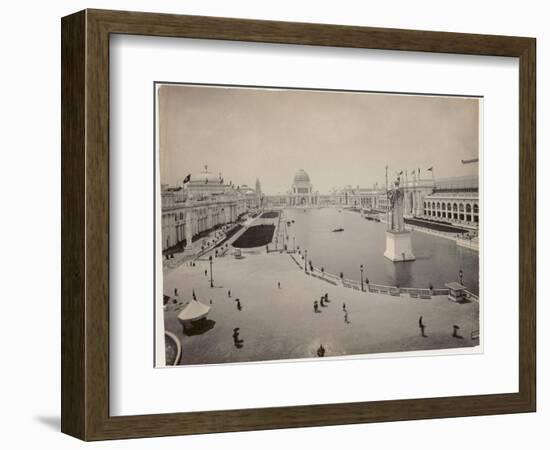 Court of Honor at the World's Columbian Exposition, Chicago, 1893-Charles Dudley Arnold-Framed Giclee Print