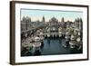 Court of Honour, Imperial International Exhibition, London, 1909-Valentine & Sons-Framed Giclee Print