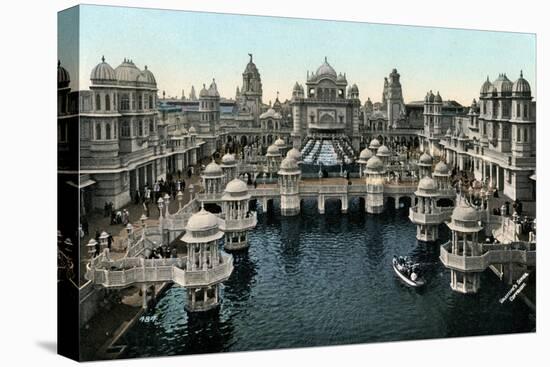 Court of Honour, Imperial International Exhibition, London, 1909-Valentine & Sons-Stretched Canvas