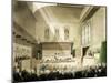 Court of King's Bench, Westminster Hall-T. & Pugin Rowlandson-Mounted Giclee Print