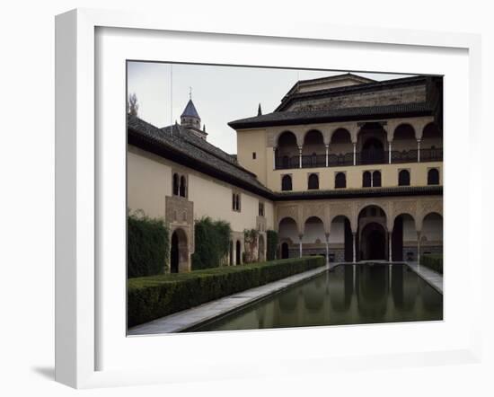 Court of Myrtles, Alhambra Granada, Spain-null-Framed Giclee Print