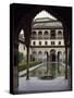 Court of Myrtles, Alhambra Granada, Spain-null-Stretched Canvas