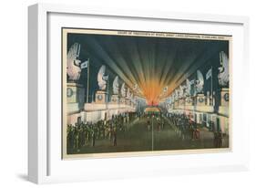 Court of Presidents, Cleveland World's Fair-null-Framed Art Print