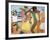 Court of the Bronze Queen-Taylor Taylor-Framed Giclee Print